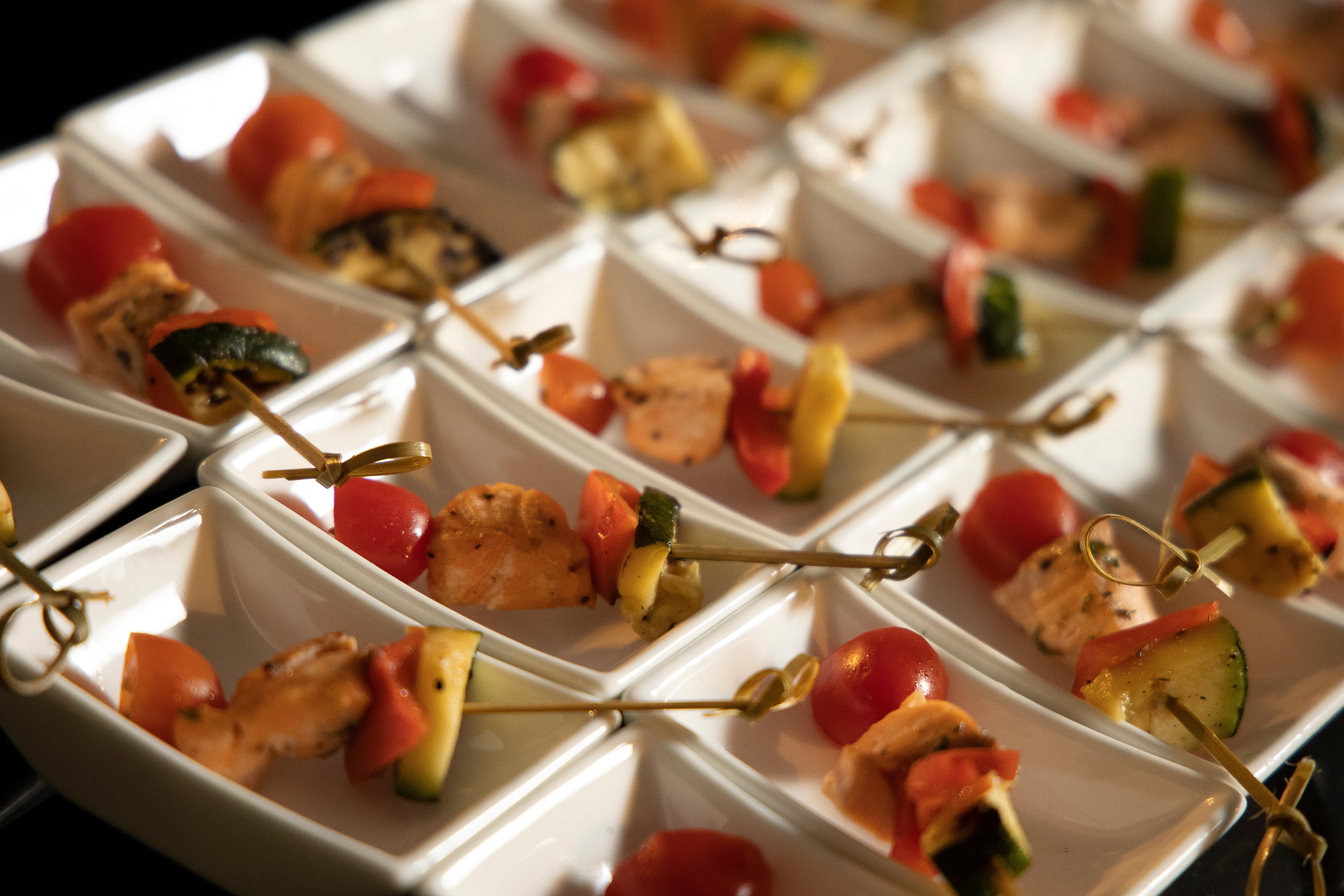 Premium catering display